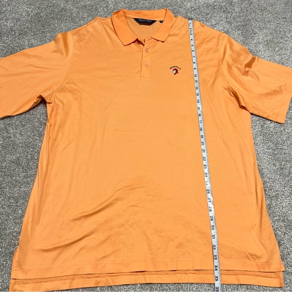 Polo Golf Polo shirt men’s xxl Gasparilla orange Ralph Lauren logo vtg - Picture 2 of 8